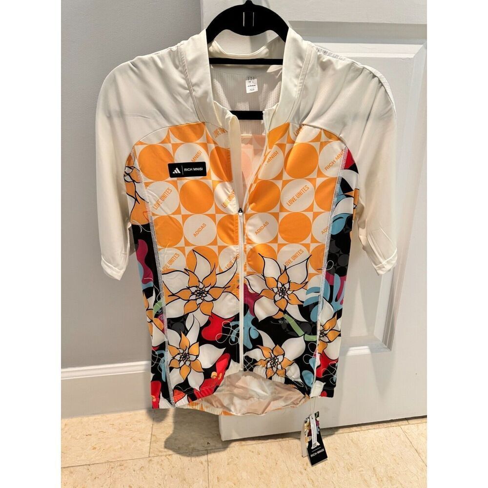 Adidas X Rich Mnisi Men Cycling Short Sleeve Jersey Size Medium